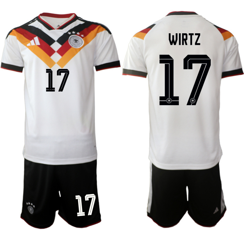 Men Germany home #2 style 2026 World Cup Soccer jersey